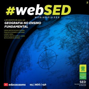 SED realiza web para professores de Geografia do Ensino Fundamental de todo o MS