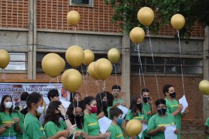 Projeto interdisciplinar leva esperança em 'carta que voa' em escola de Aquidauana