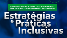 Capa Atendimento Educacional Especializado para Estudantes Surdos em MS.