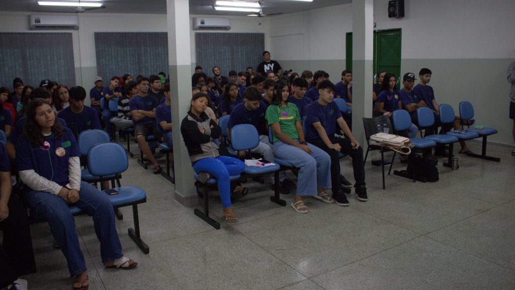 Interatividade conecta estudantes em atividade com reflexões e aprendizados sobre cidadania na EE José Alves Quito, em Corguinho