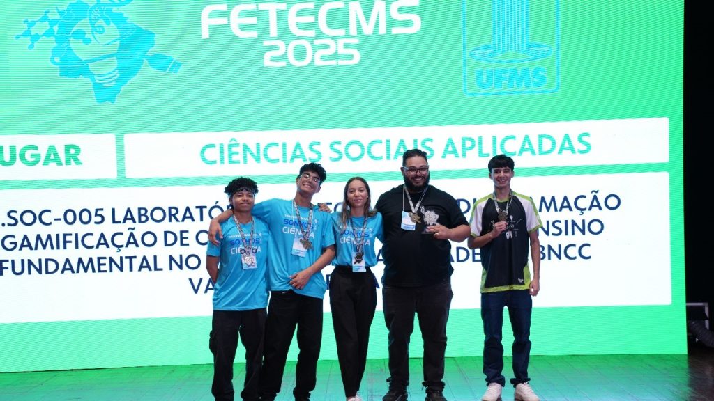 Estudantes de Dourados vencem XV FETEC-MS 2025