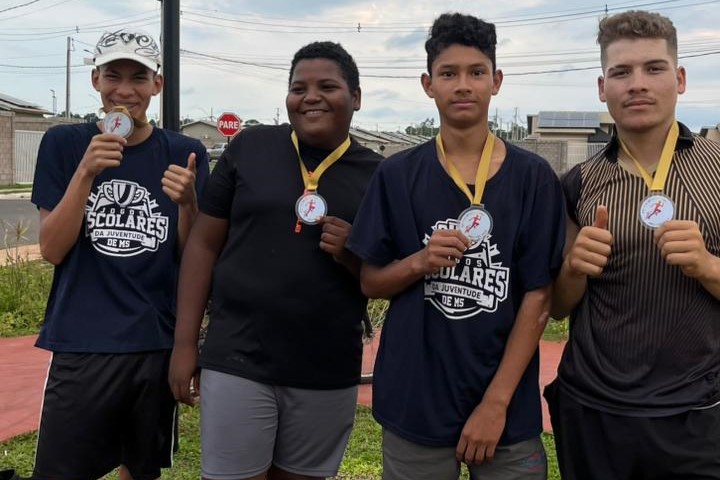 Estudantes medalhistas