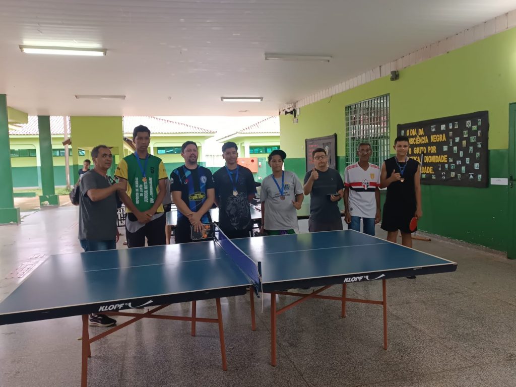 Estudantes da REE de Pedro Gomes, Rio Verde de Mato Grosso e Sonora disputam Festival de Tênis de Mesa