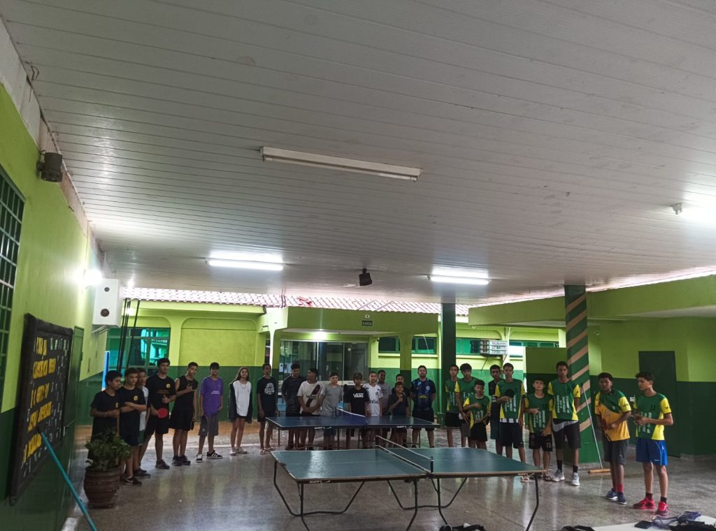 Estudantes da REE de Pedro Gomes, Rio Verde de Mato Grosso e Sonora disputam Festival de Tênis de Mesa.