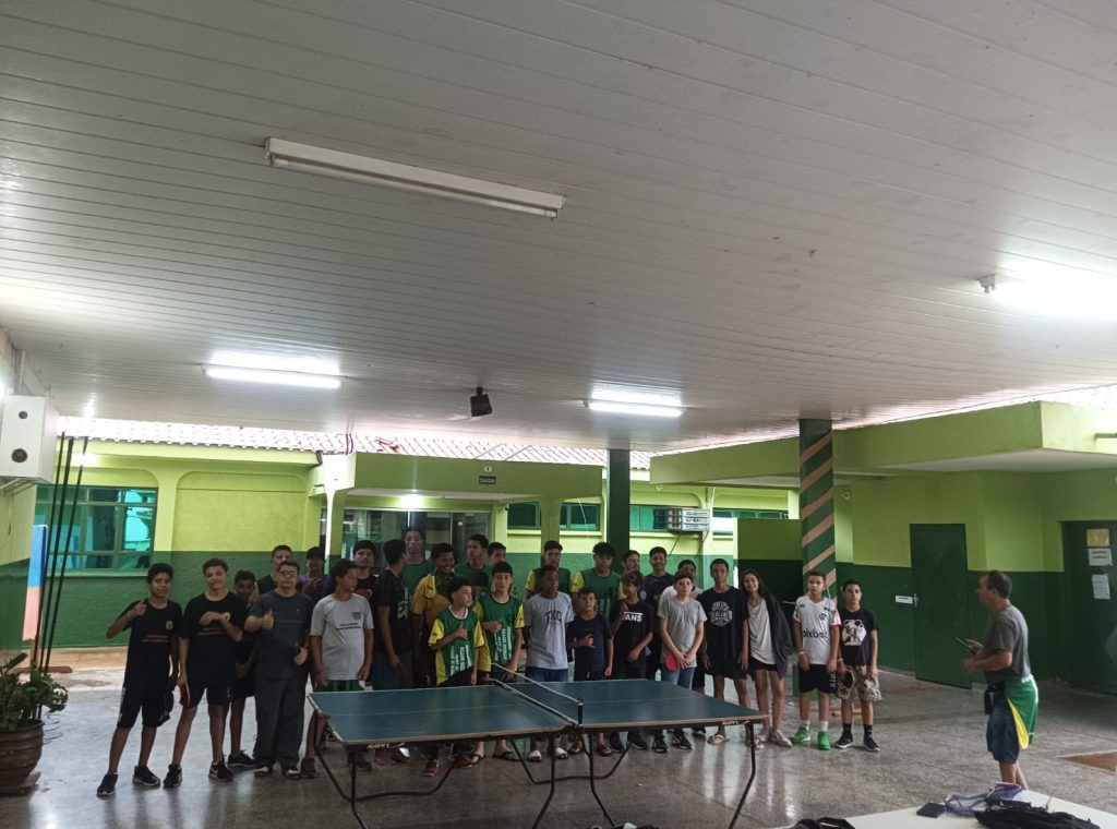 Estudantes da REE de Pedro Gomes, Rio Verde de Mato Grosso e Sonora disputam Festival de Tênis de Mesa