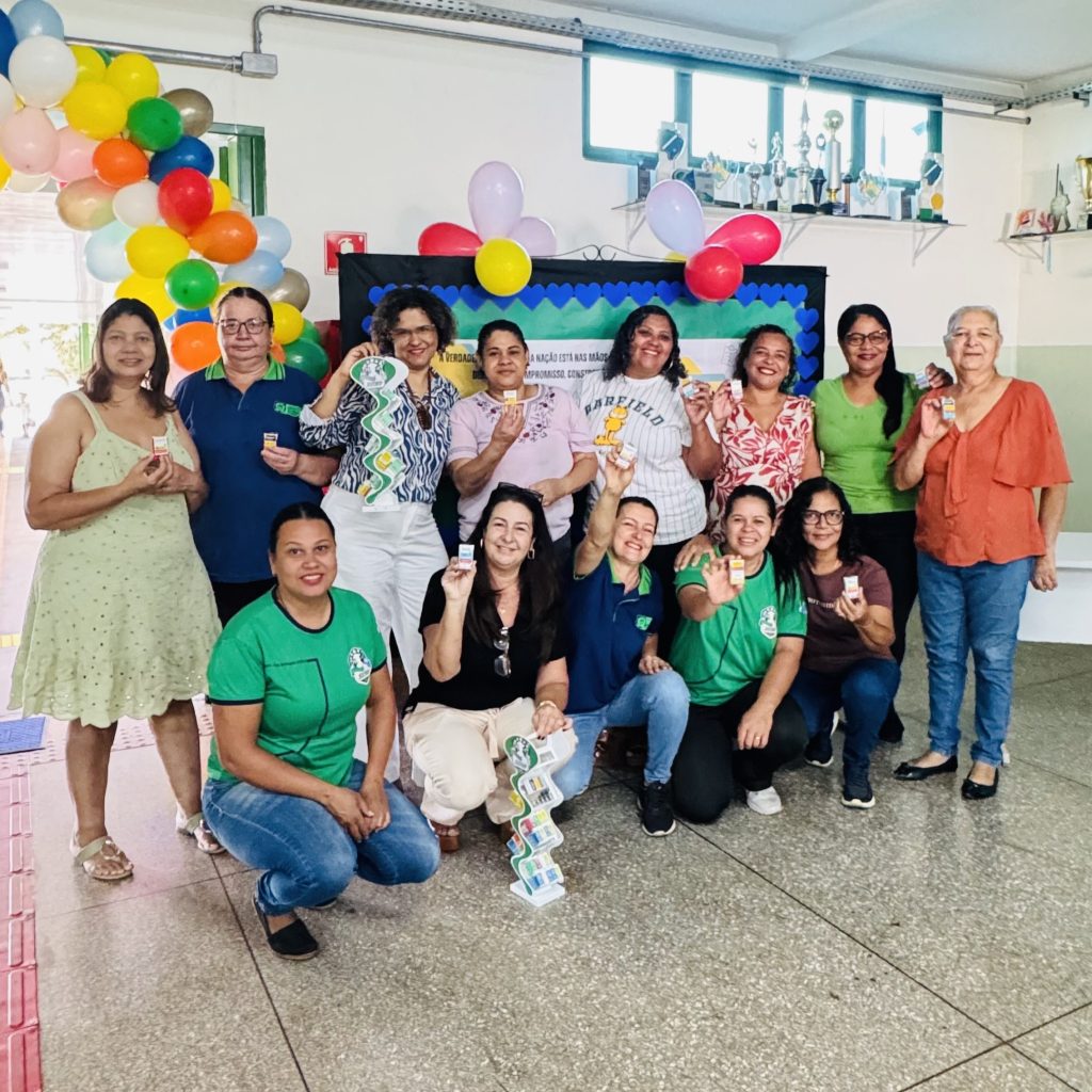 Professores reunidos