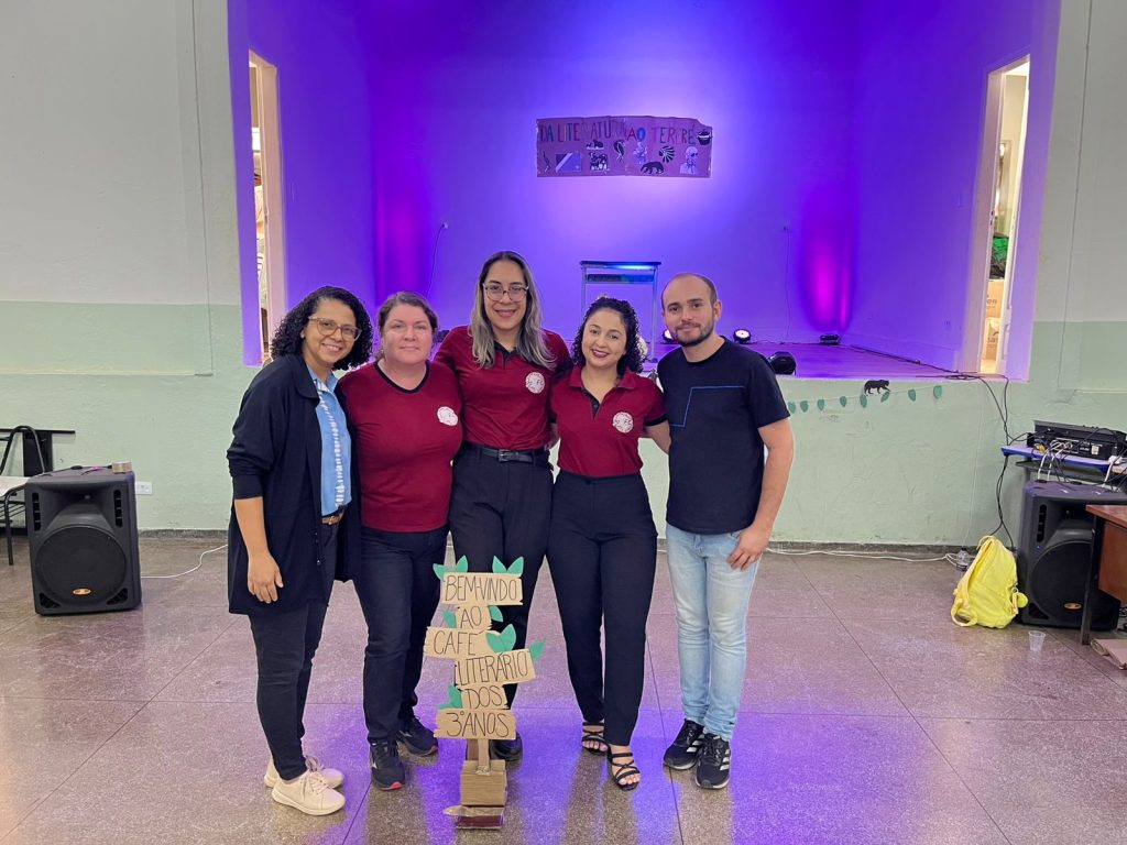 Professores e coordenadores do evento