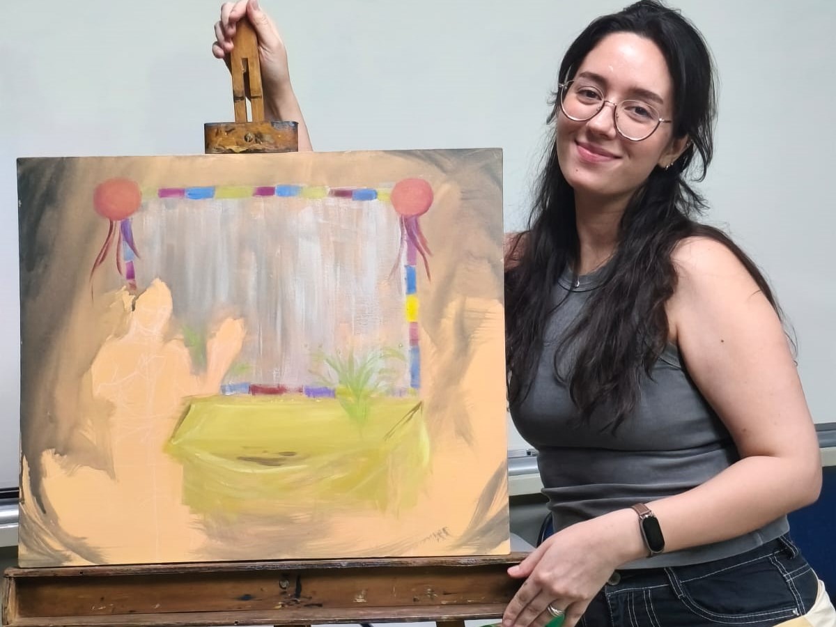 Poesia, música e arte impactam o desenvolvimento dos estudantes durante o I Sarau do Clube do Livro - CEEJA, em Campo Grande