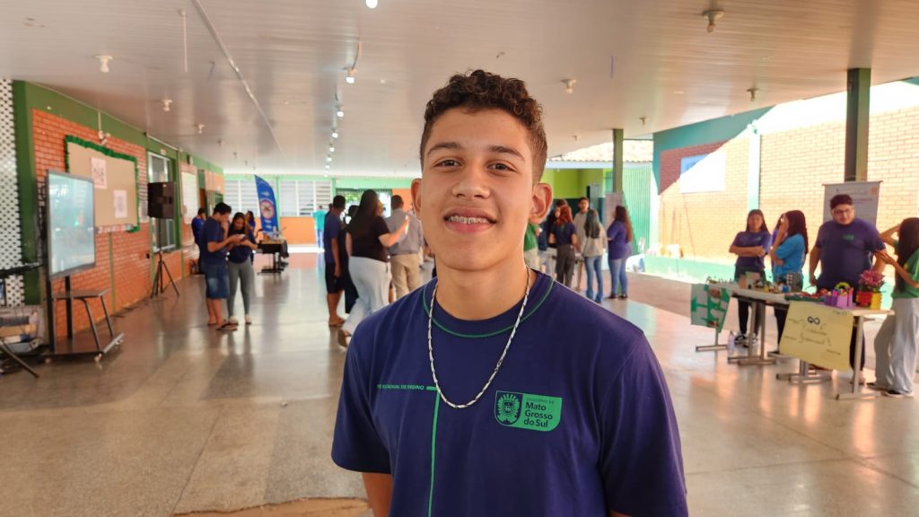 estudante Christian.