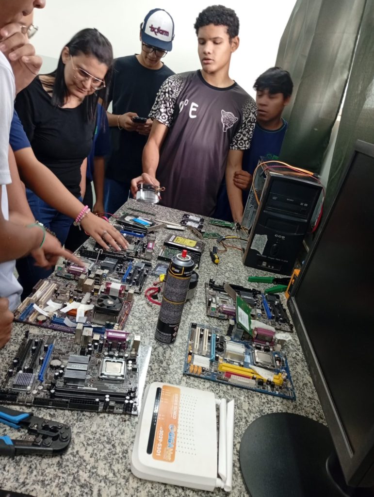 Exposição de feira científica