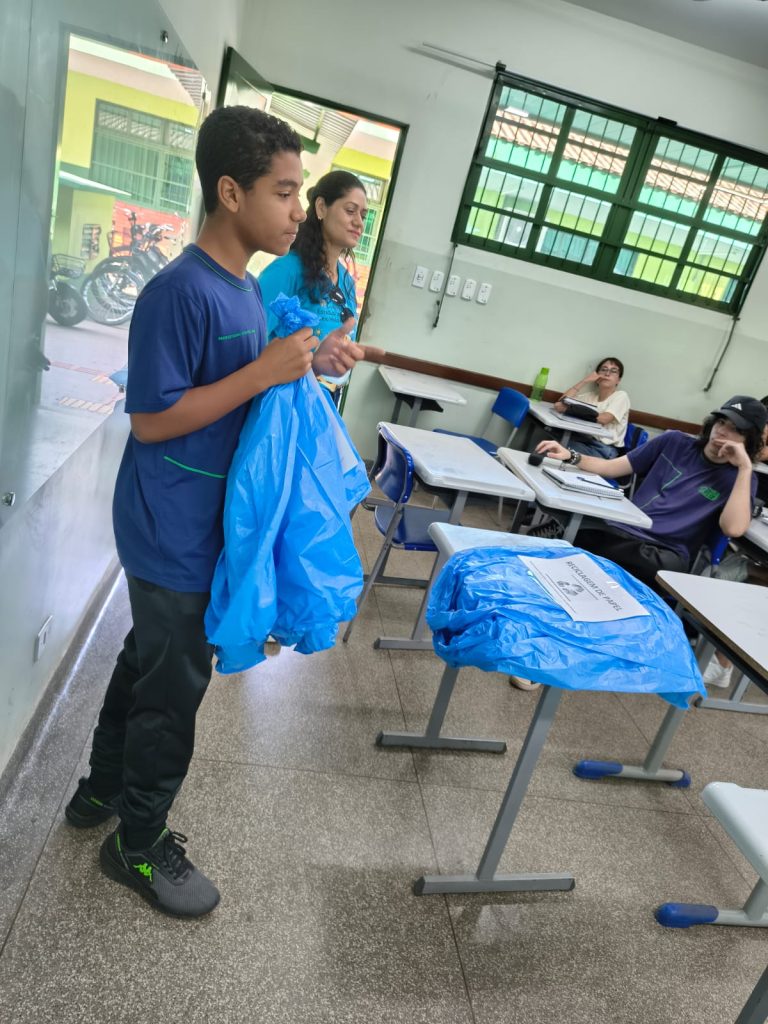 A Escola Estadual Fernando Corrêa, em Três Lagoas, conquistou o 3º lugar na categoria Ensino Fundamental na feira InovaMente.