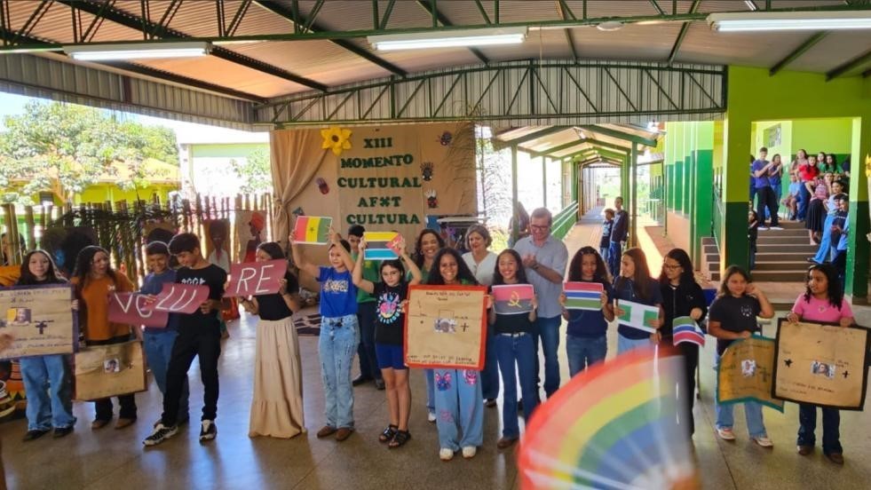 Cultura afro-brasileira transforma a aprendizagem na EE Afonso Francisco Xavier Trannin