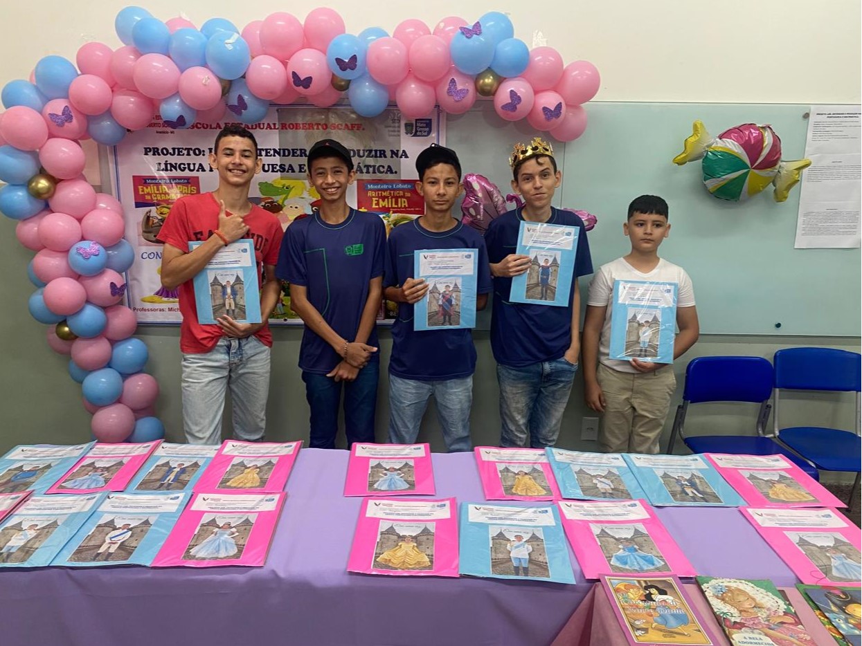 Literatura, Matemática e Tecnologia fortalece aprendizagem na EE Roberto Scaff