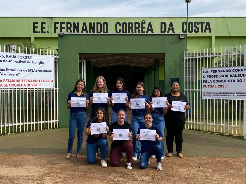 Mato Grosso do Sul é vencedor nacional da Campanha de Implantação da CIPA Escolar