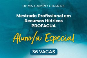 UEMS abre vagas para alunos especiais em mestrado profissional
