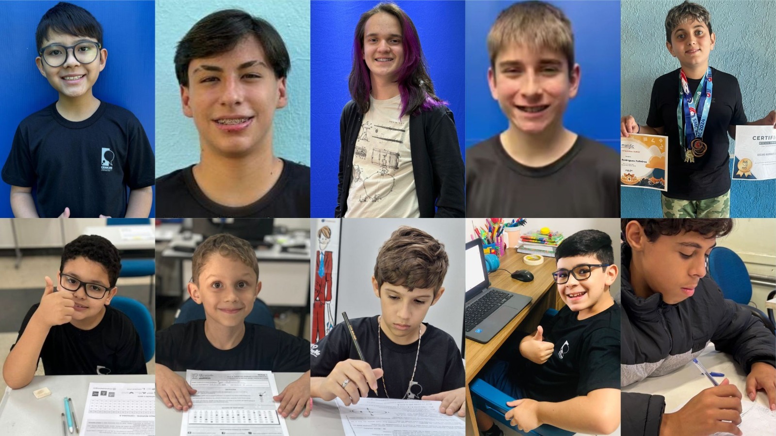 Estudantes da Rede Estadual alcançam marco histórico com 275 medalhas em Olimpíadas nacionais e internacionais