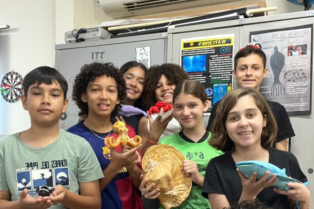 Escola Estadual se conecta com universidade do Reino Unido em programa sobre mudanças climáticas