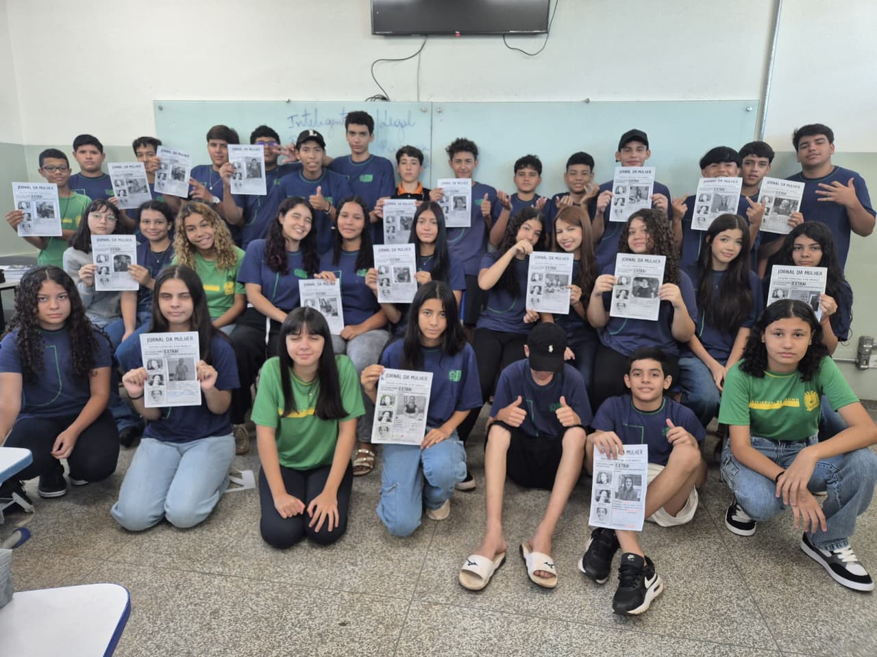 Imagem destacada dos estudantes