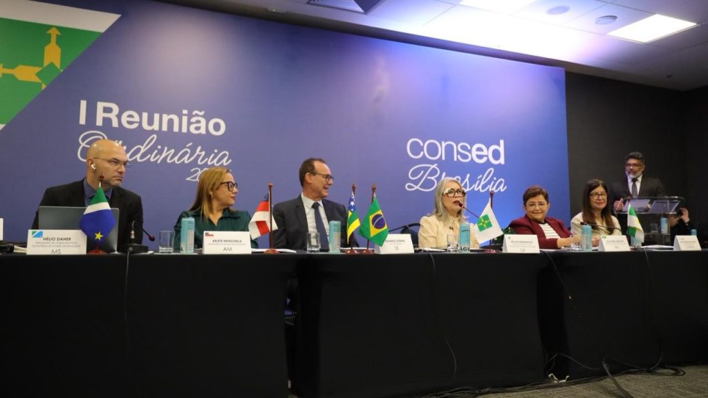MS segue em destaque com nova eleição para vice-presidência do Conselho Nacional de Secretários de Educação