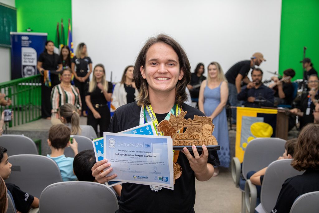 de fazer parte de um governo que oferece oportunidades e valoriza nossos estudantes