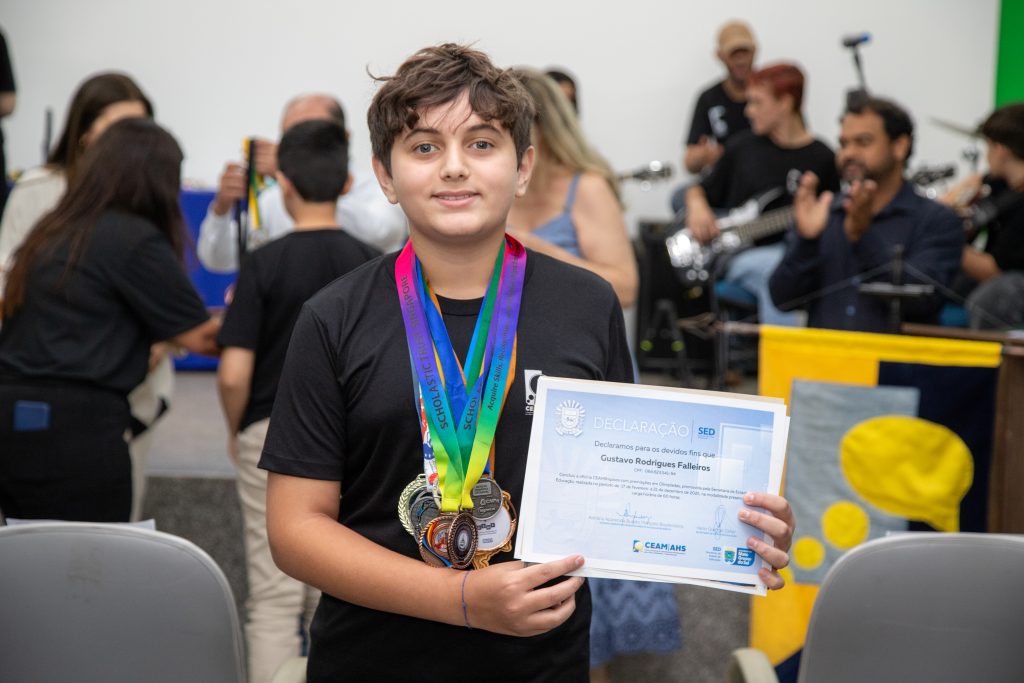 de fazer parte de um governo que oferece oportunidades e valoriza nossos estudantes