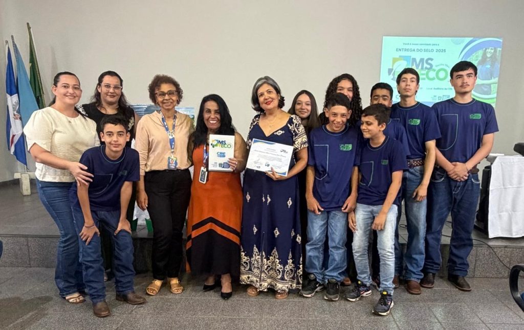 Selo MS+ECO contempla mais escolas da rede estadual em Três Lagoas