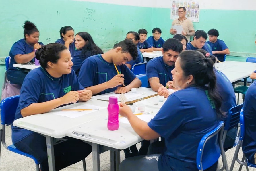 Escola de Aquidauana transmite saberes durante celebração aos povos originários