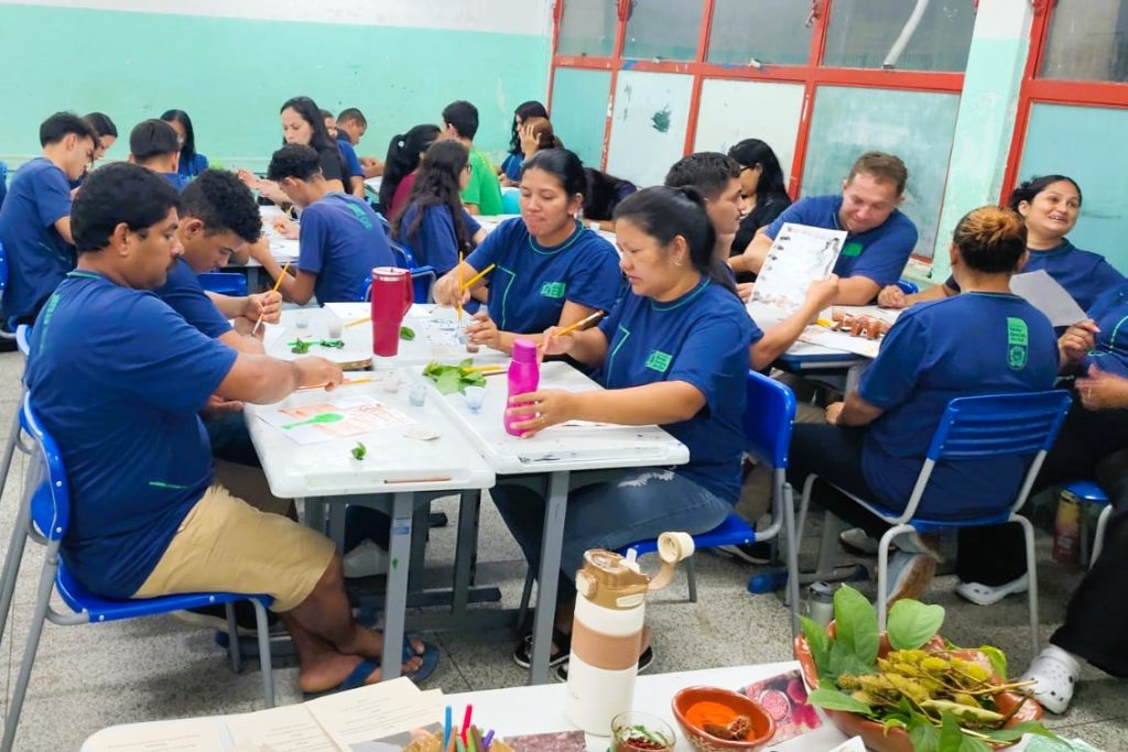 Escola de Aquidauana transmite saberes durante celebração aos povos originários