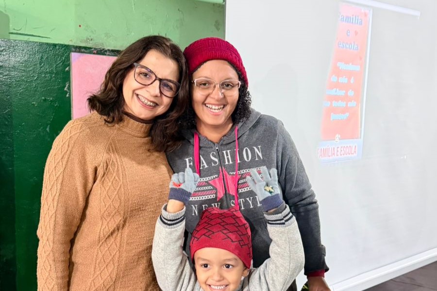 um evento que transformou a entrega de notas do primeiro bimestre em um momento de celebração, integração e fortalecimento dos laços