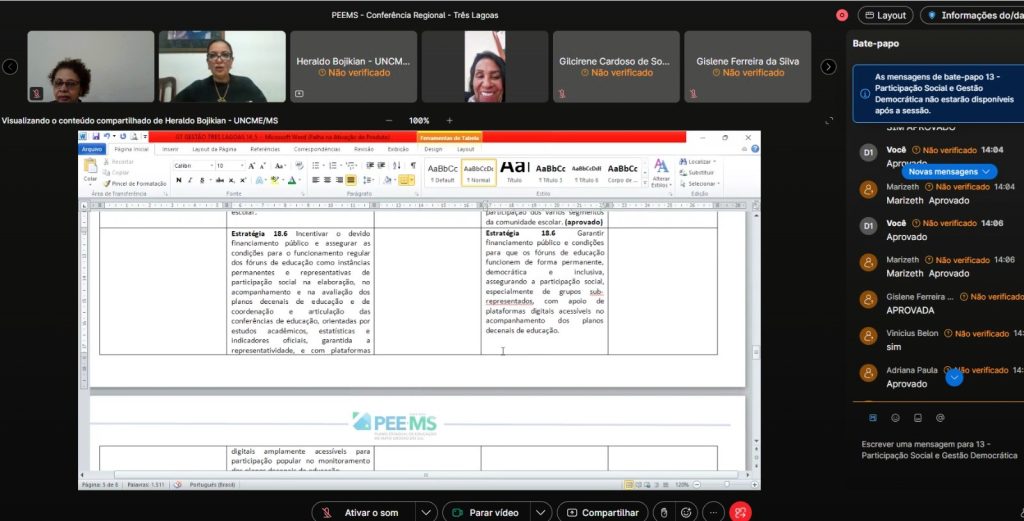 Três Lagoas abriga conferência que define os rumos da educação de MS