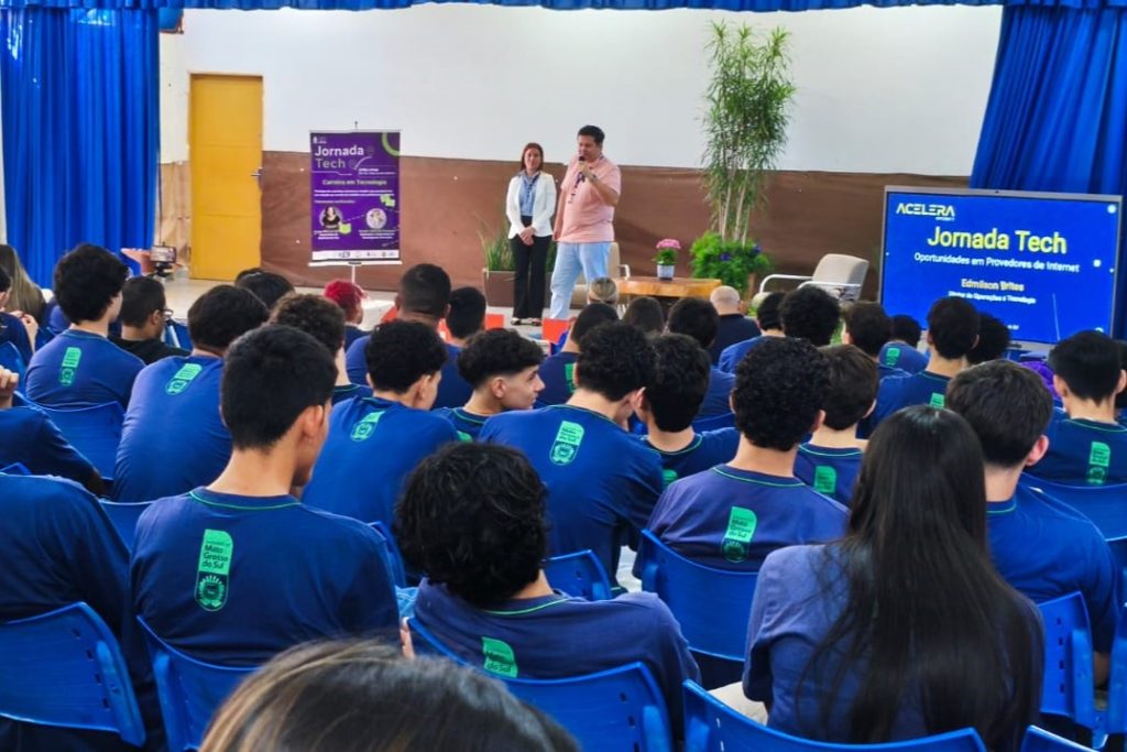 Em menos de duas semanas, escola estadual conecta tecnologia e ecossistema no mesmo espaço