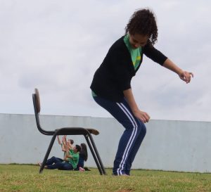 Mariana e Leandro: aula divertida e motivadora